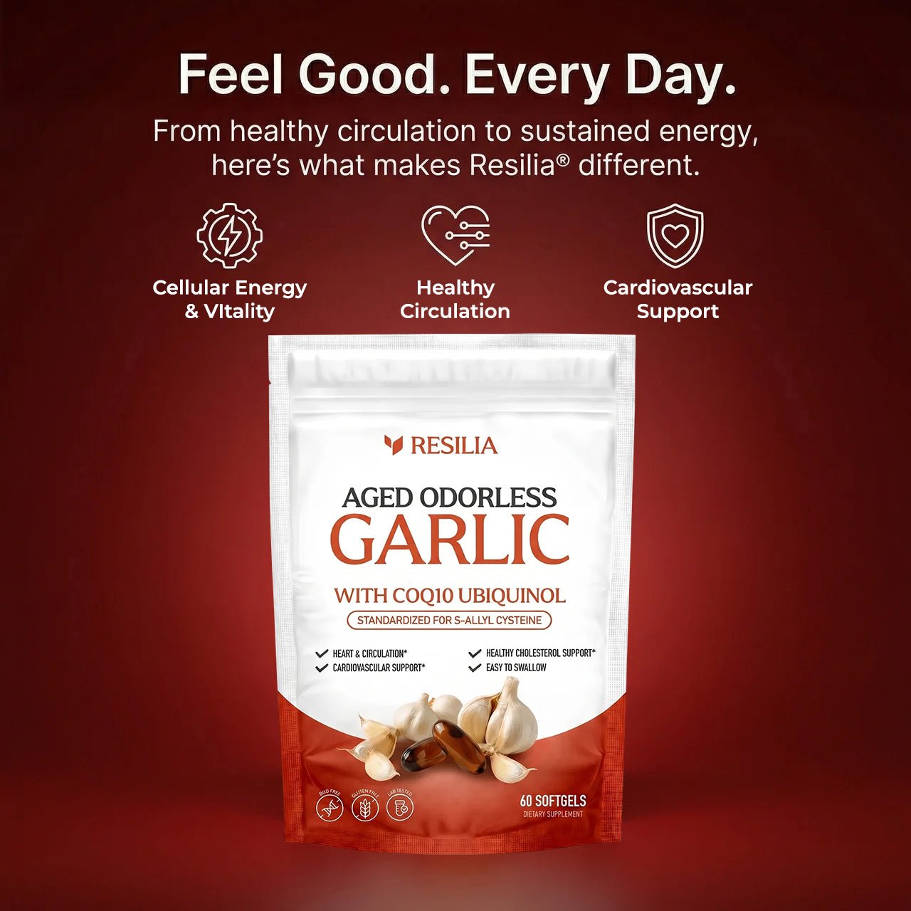 Resilia® Aged Odorless Garlic - Image 3